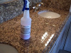 Granite Shield's Kleen N Shine Repellent Unscented Spray (10) 4 OZ. in Brushed Aluminum Bottles